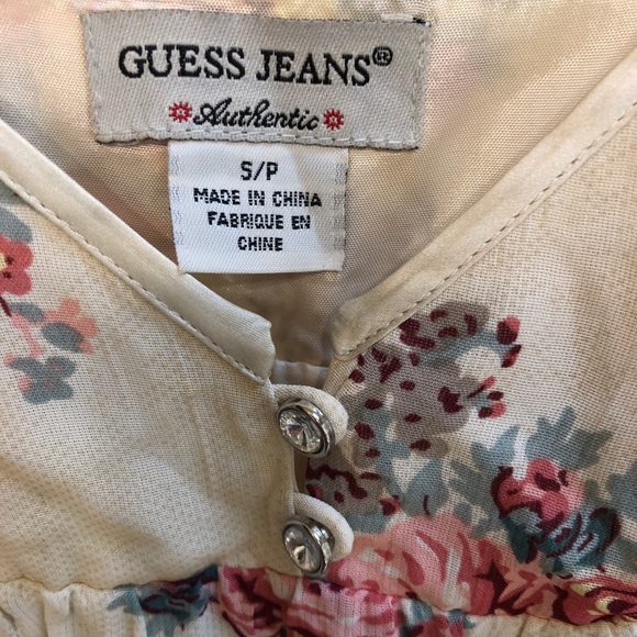 Guess mini floral summer dress with lace trim - Picture 2 of 3